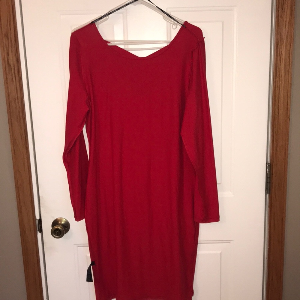 Red dress